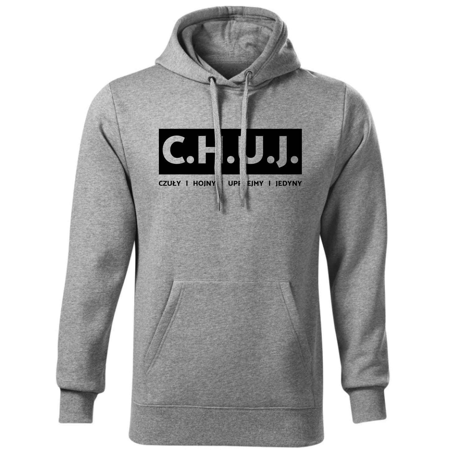 Bluza męska z kapturem - prezent dla kolegi na Dzień Chłopaka przyjaciela - C.H.U.J. - bez cenzury DCH12 - StoryCups.pl