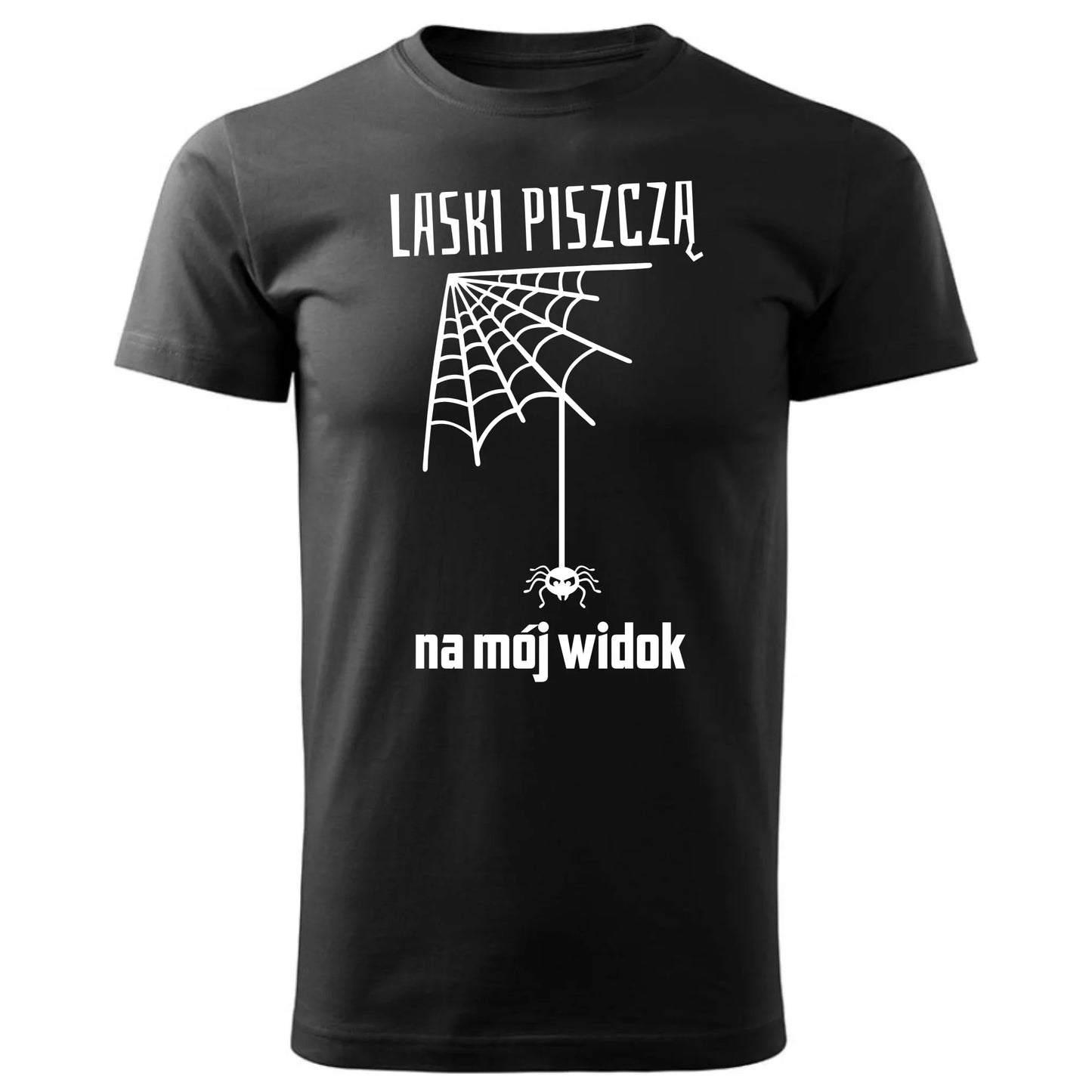 Koszulka męska - prezent dla chłopaka - Laski piszczą na mój widok DCH13 - StoryCups.pl