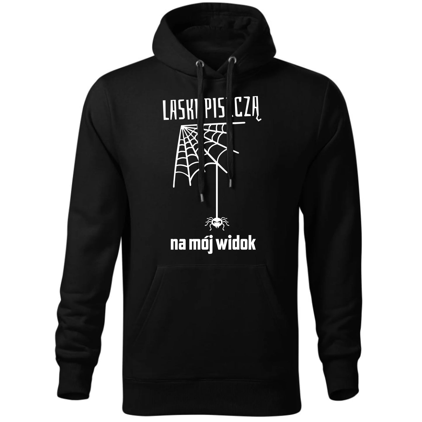 Bluza męska z kapturem - prezent dla chłopaka - Laski piszczą na mój widok DCH13 - StoryCups.pl