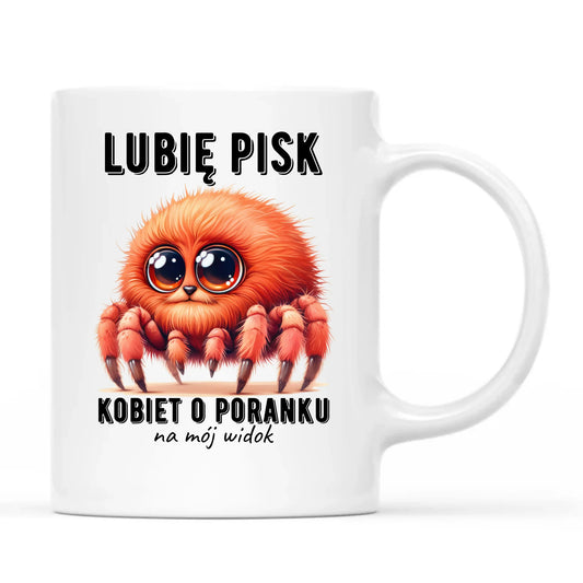 Kubek - prezent dla chłopaka - Lubię pisk kobiet DCH14 - StoryCups.pl