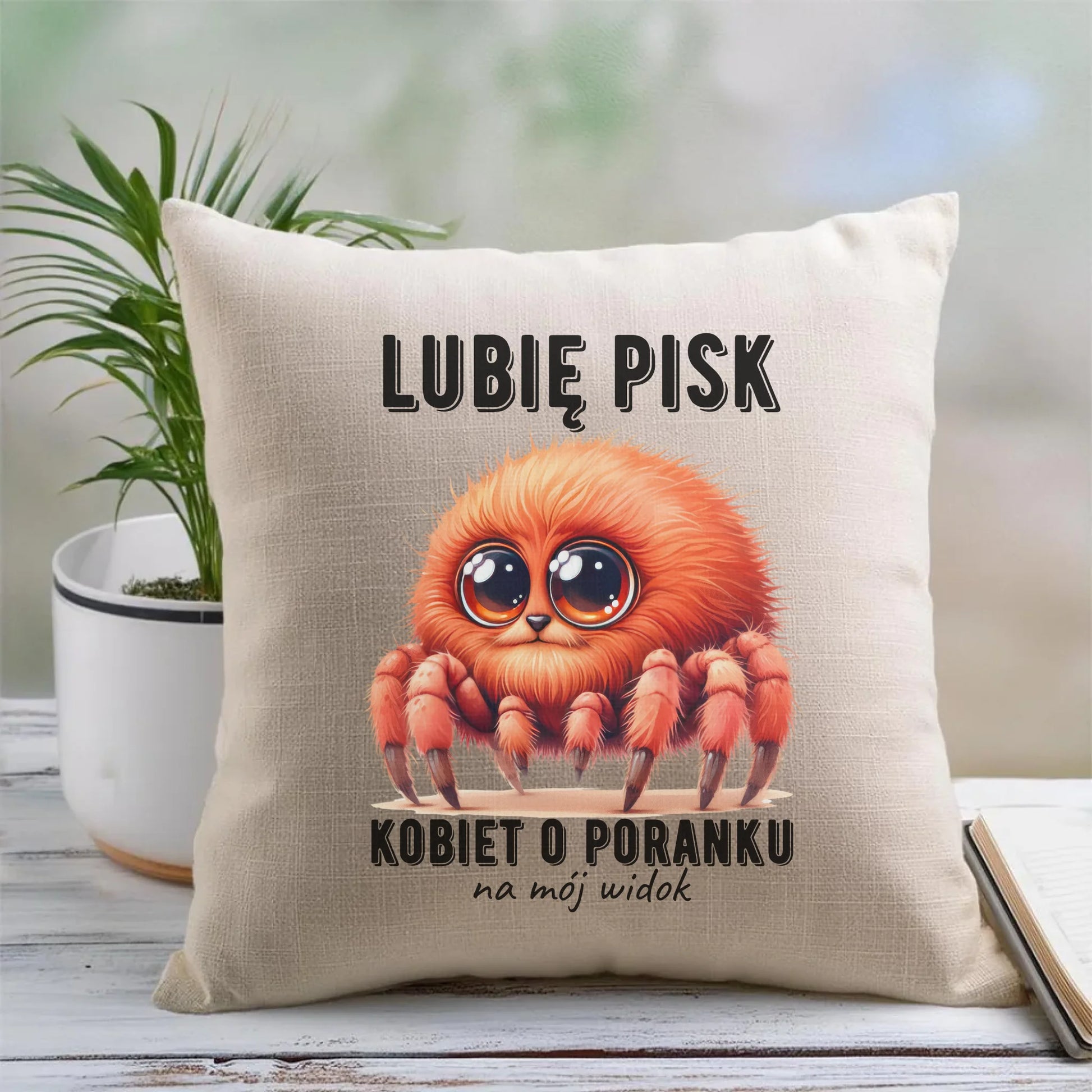 Poduszka - prezent dla chłopaka - Lubię pisk kobiet DCH14 - StoryCups.pl