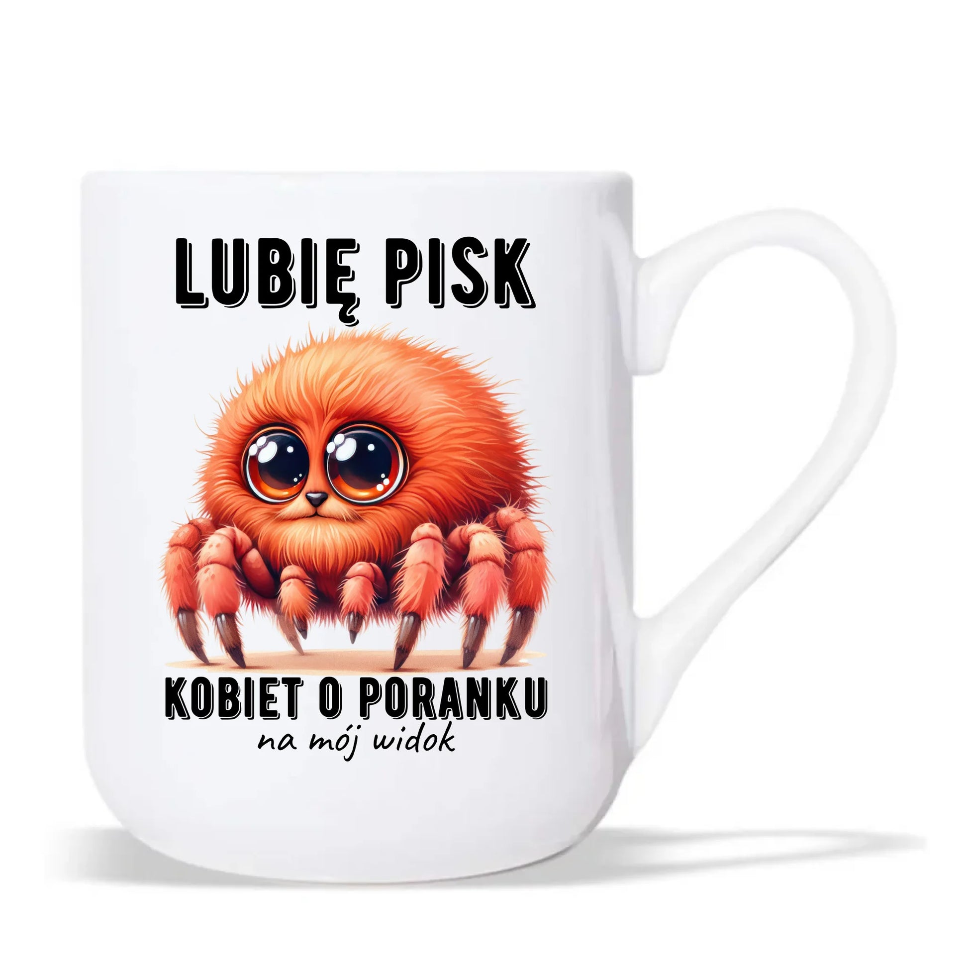 Kubek elegant - prezent dla chłopaka - Lubię pisk kobiet DCH14 - StoryCups.pl