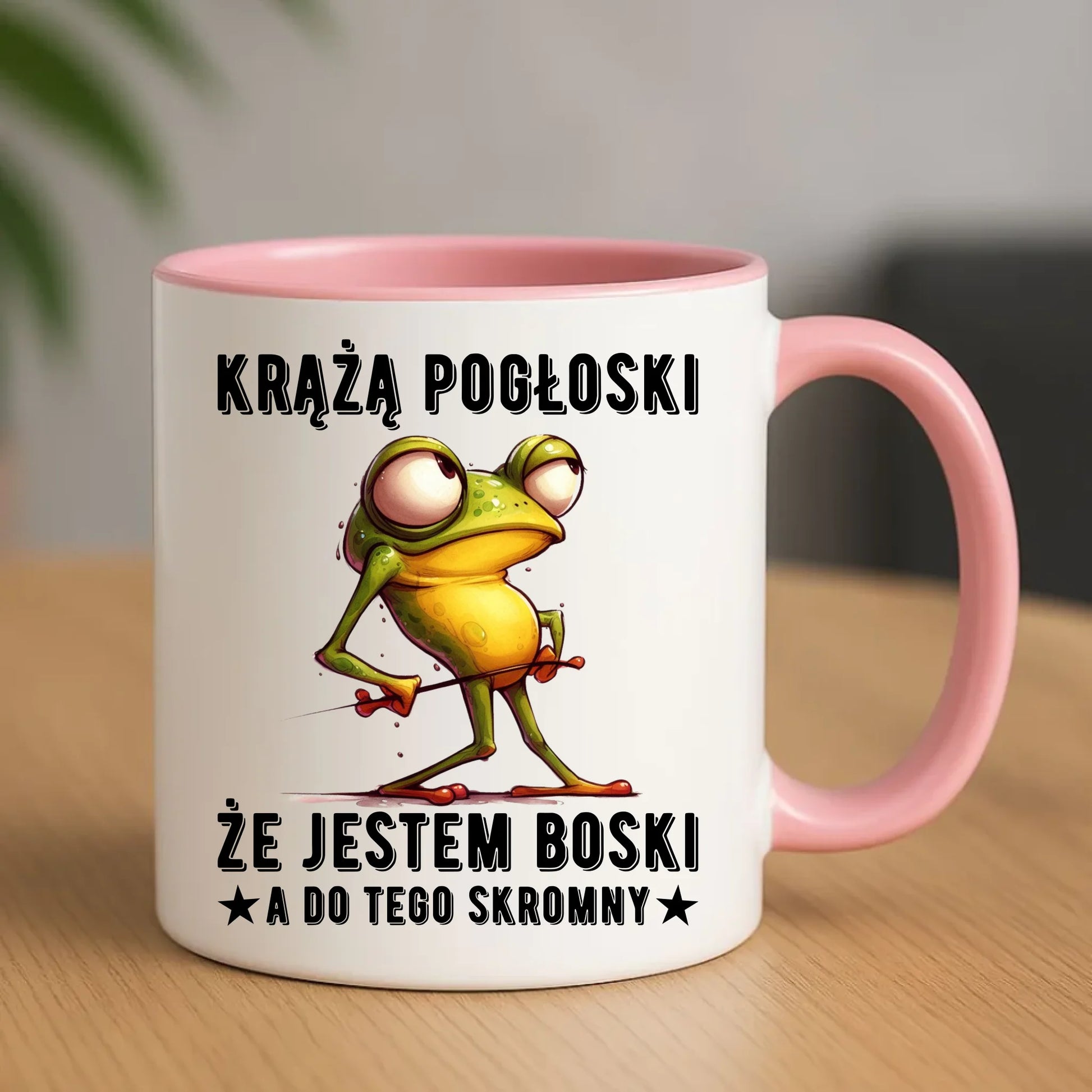 Kubek - prezent dla chłopaka - Jestem boski DCH15 - StoryCups.pl