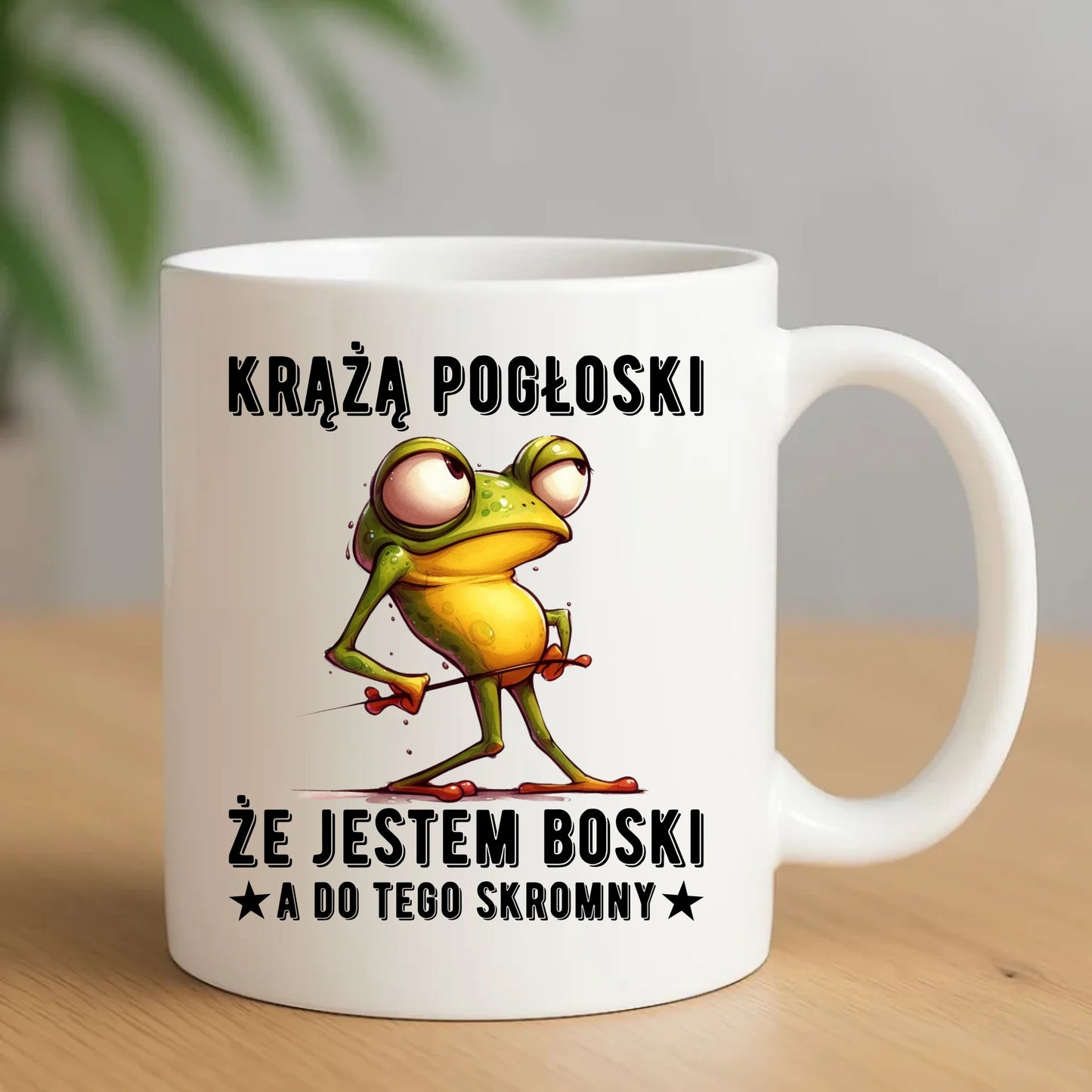 Kubek - prezent dla chłopaka - Jestem boski DCH15 - StoryCups.pl