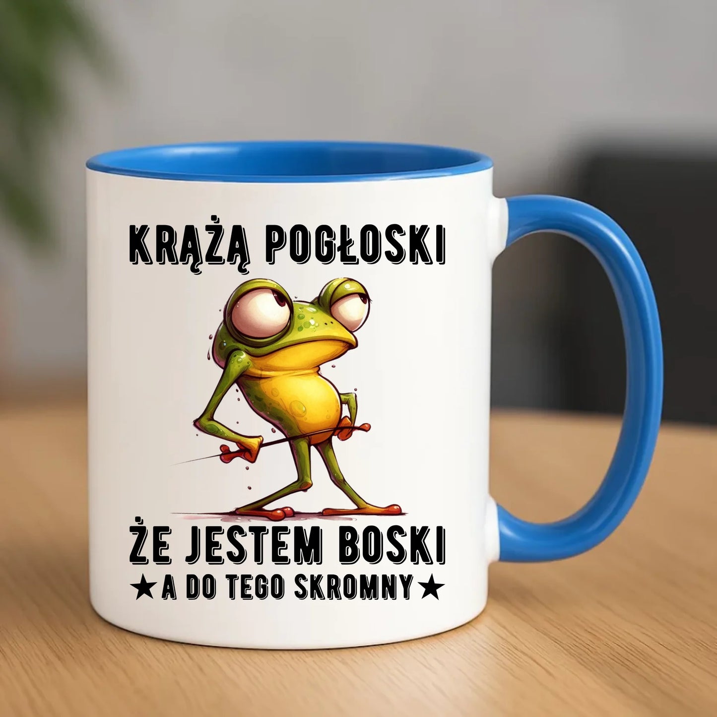Kubek - prezent dla chłopaka - Jestem boski DCH15 - StoryCups.pl