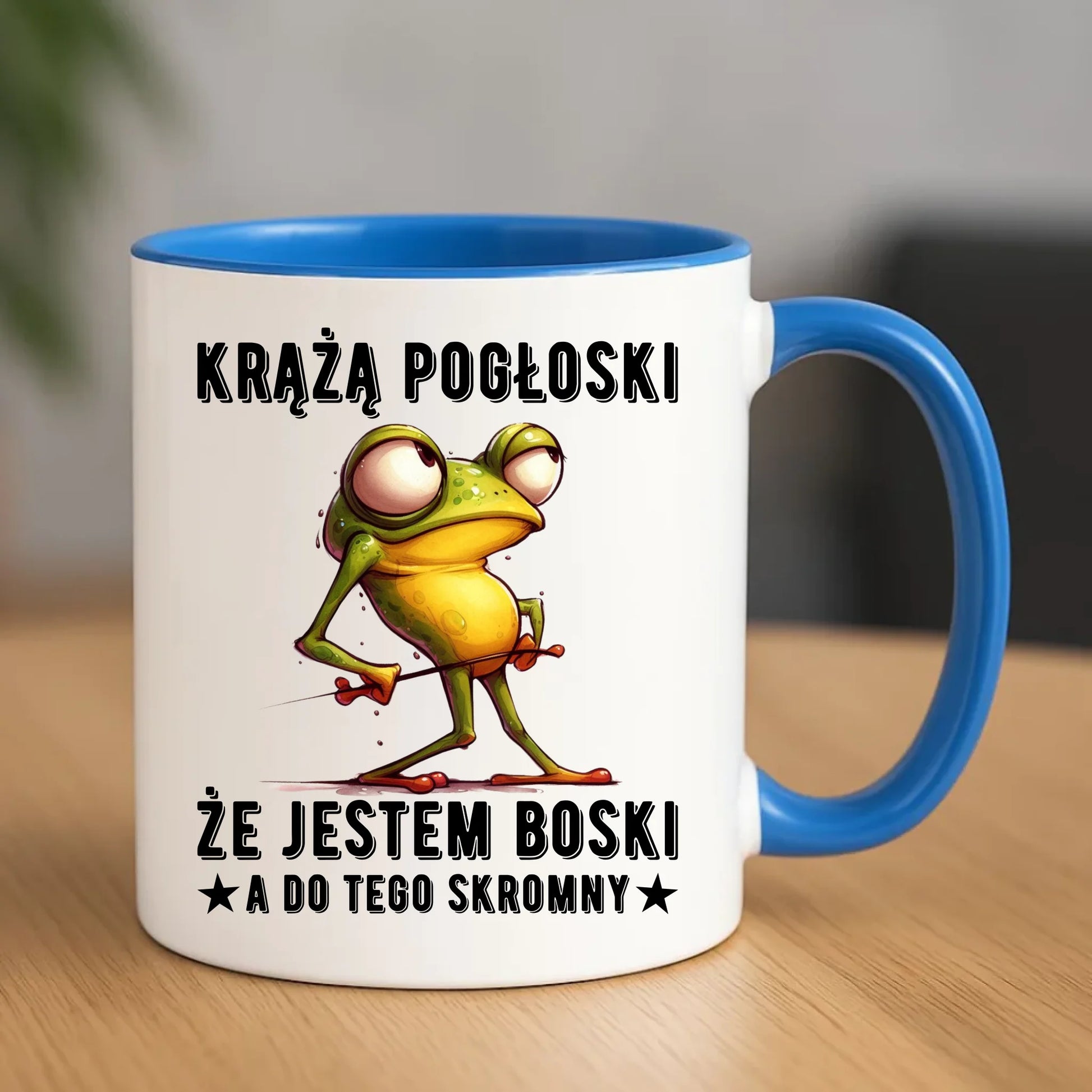 Kubek - prezent dla chłopaka - Jestem boski DCH15 - StoryCups.pl