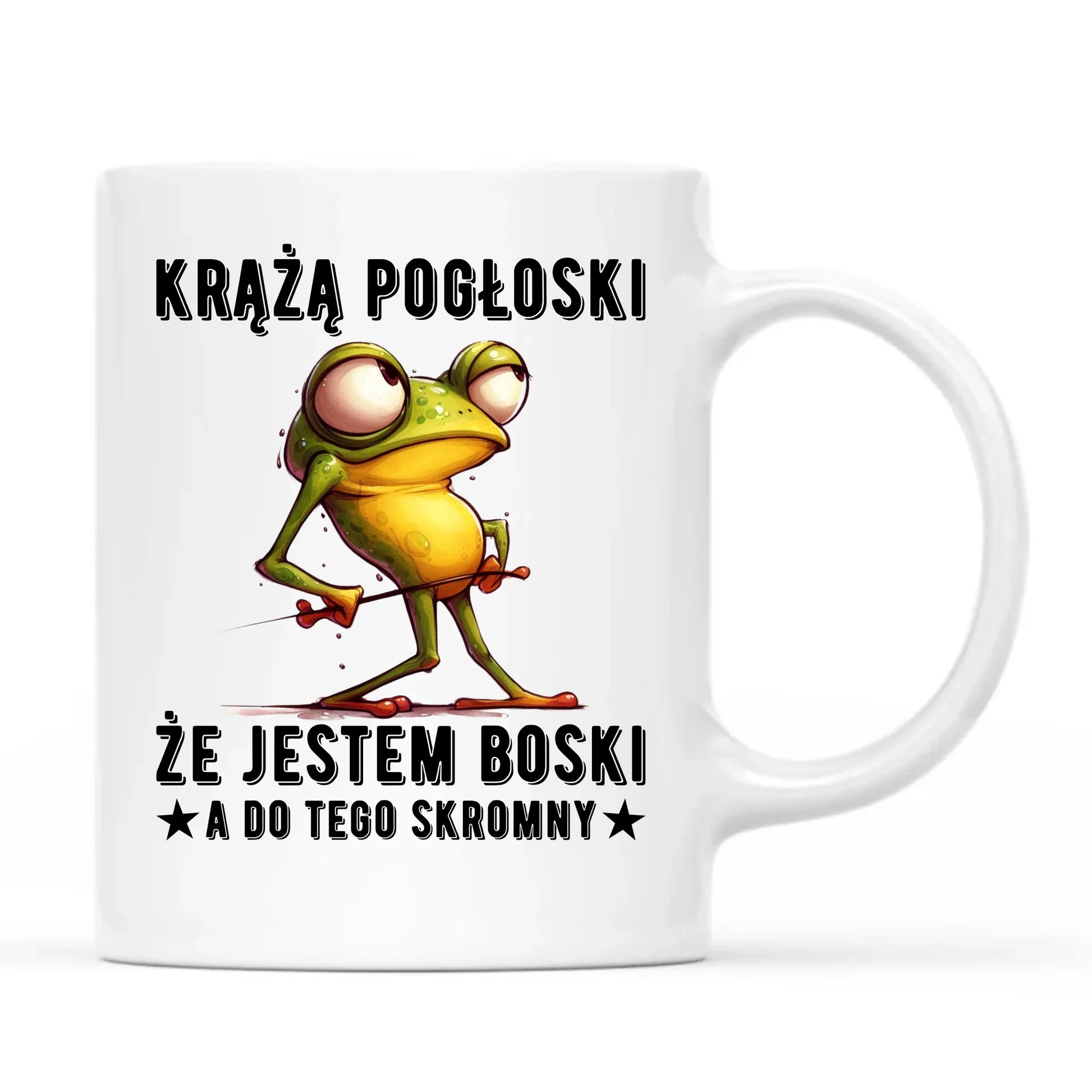 Kubek - prezent dla chłopaka - Jestem boski DCH15 - StoryCups.pl