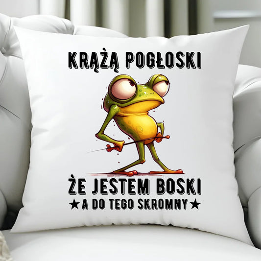Poduszka - prezent dla chłopaka - Jestem boski DCH15 - StoryCups.pl