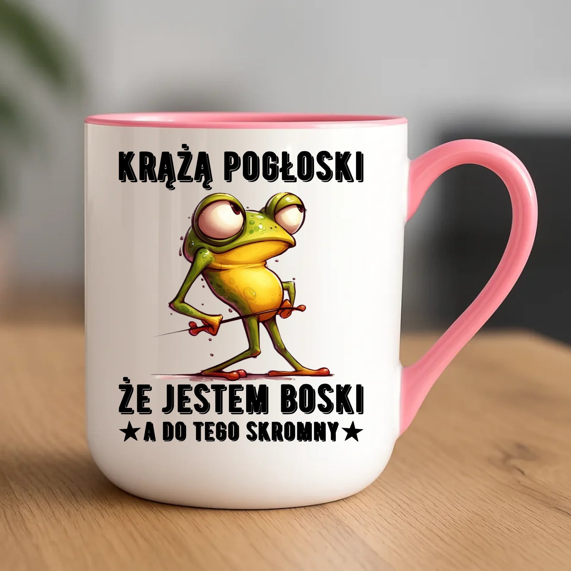 Kubek elegant - prezent dla chłopaka - Jestem boski DCH15 - StoryCups.pl
