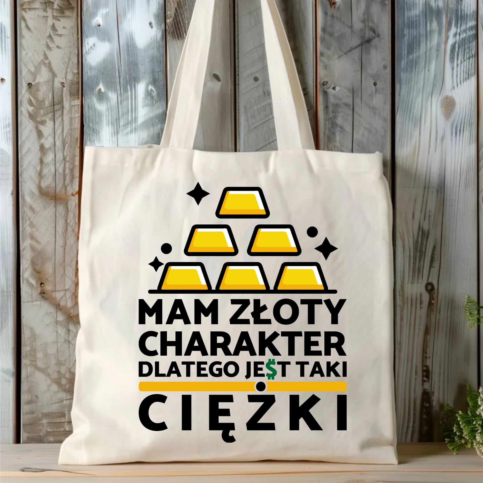 Torba - prezent dla chłopaka - Złoty charakter DCH16 - StoryCups.pl