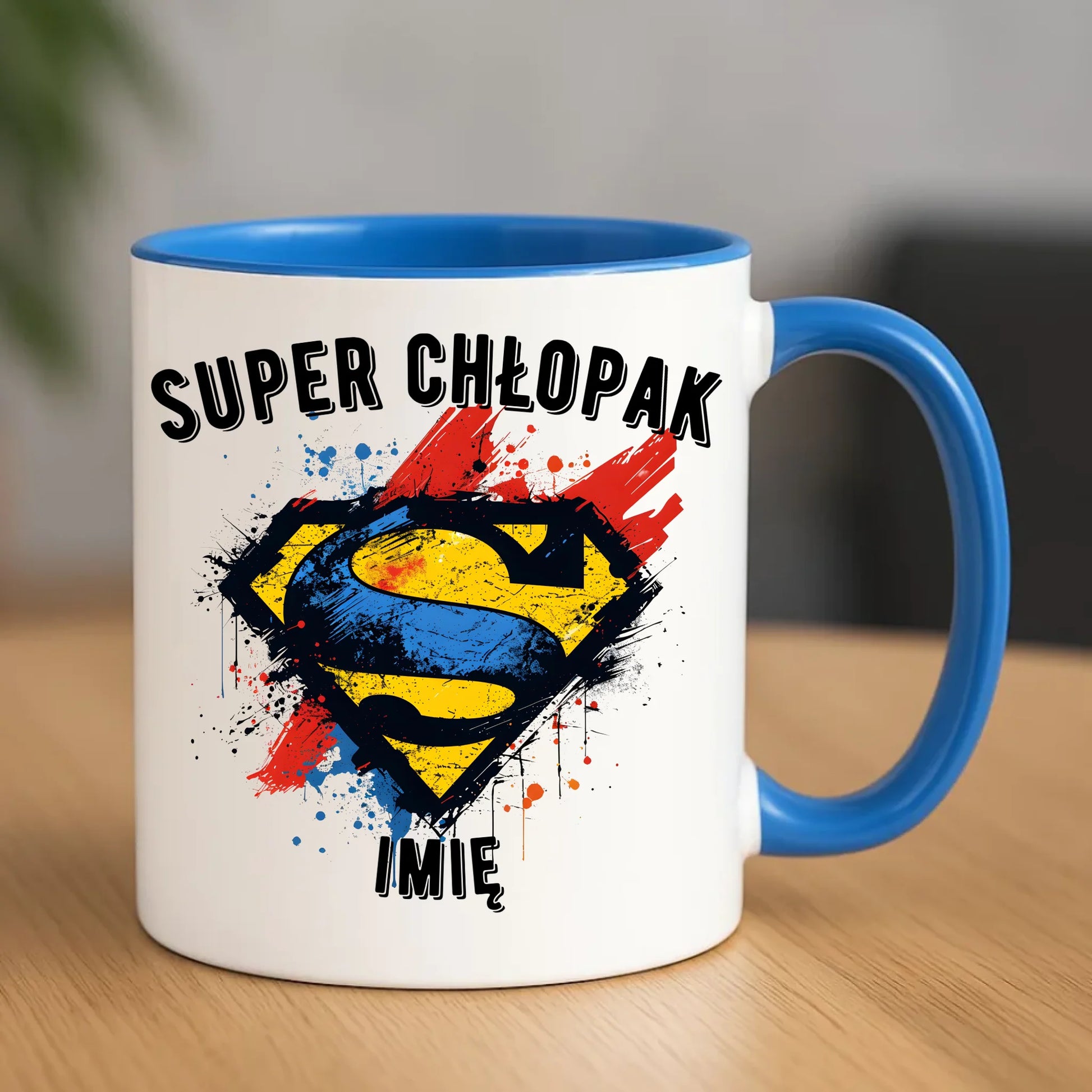 Kubek - prezent na Dzień Chłopaka - Super Chłopak - personalizowany DCH18 - StoryCups.pl