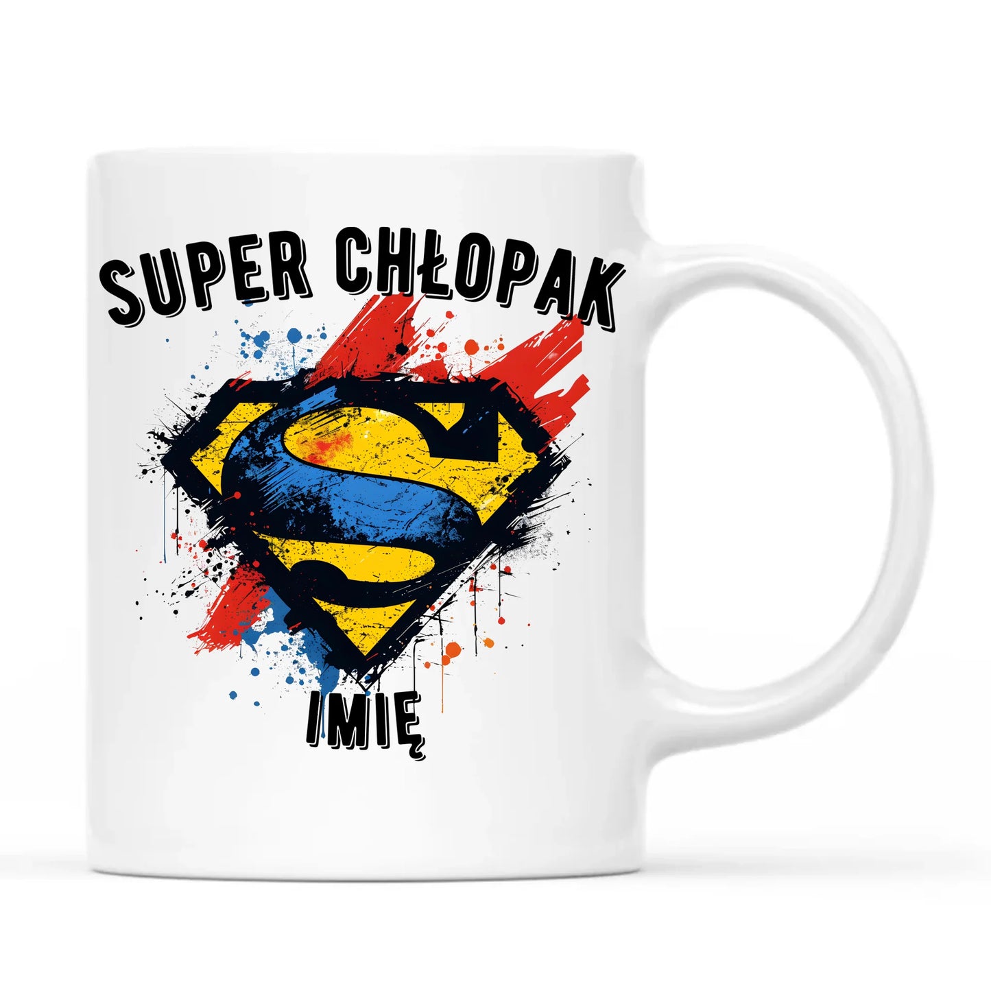 Kubek - prezent na Dzień Chłopaka - Super Chłopak - personalizowany DCH18 - StoryCups.pl