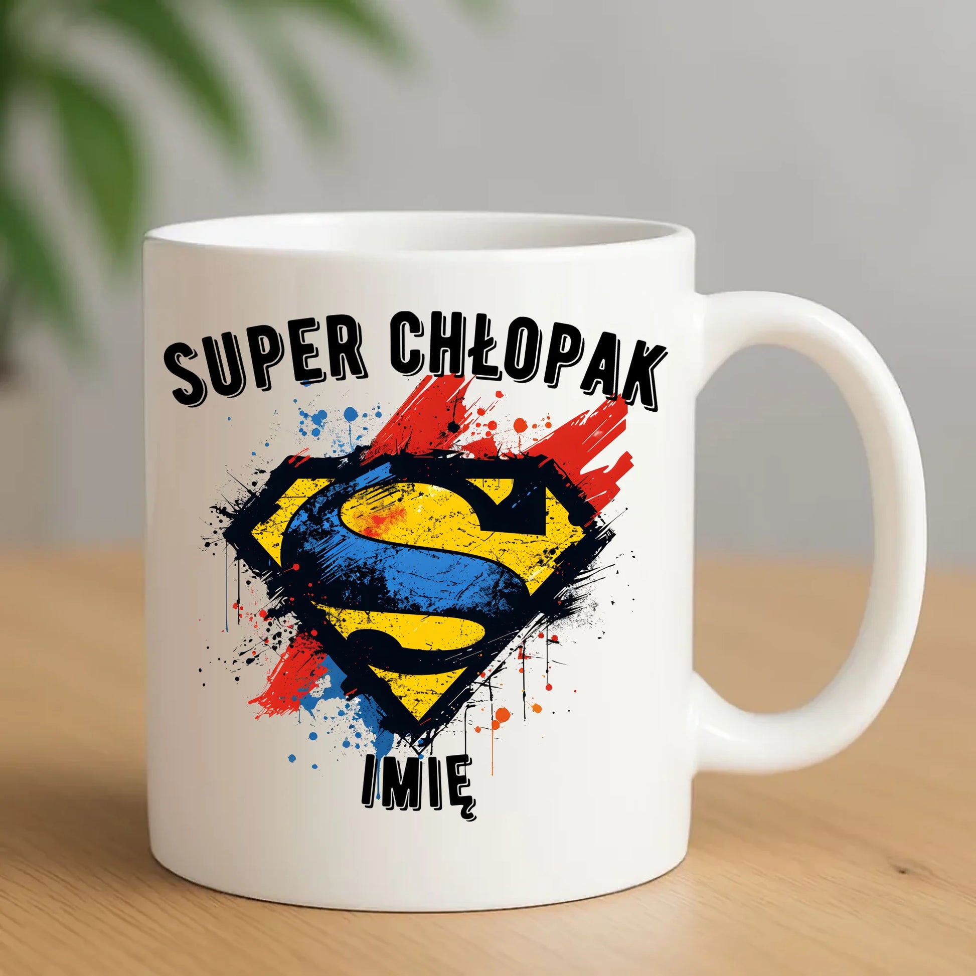 Kubek - prezent na Dzień Chłopaka - Super Chłopak - personalizowany DCH18 - StoryCups.pl