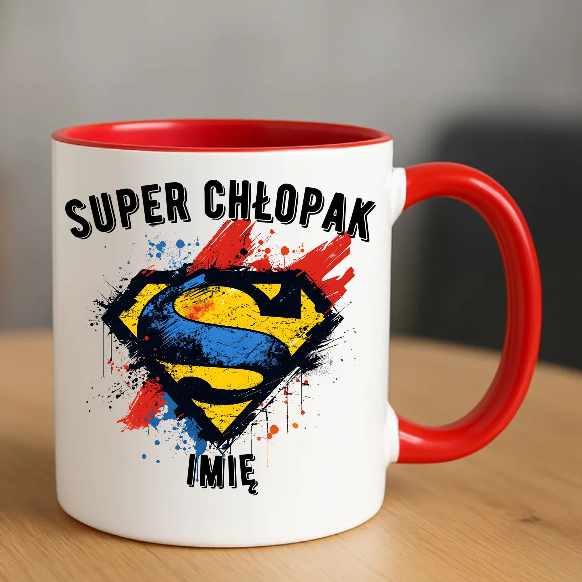 Kubek - prezent na Dzień Chłopaka - Super Chłopak - personalizowany DCH18 - StoryCups.pl