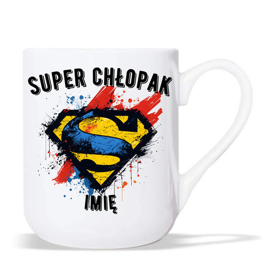 Kubek elegant - prezent na Dzień Chłopaka - Super Chłopak - personalizowany DCH18 - StoryCups.pl