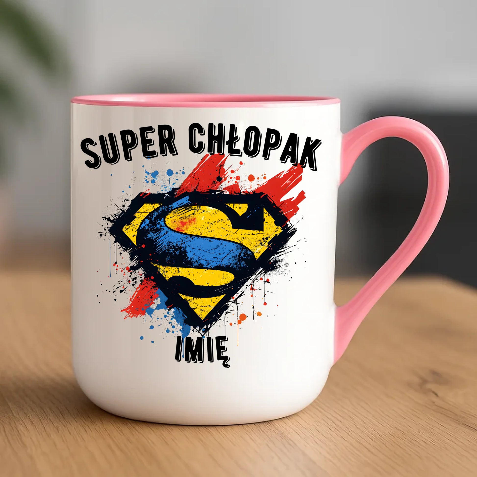Kubek elegant - prezent na Dzień Chłopaka - Super Chłopak - personalizowany DCH18 - StoryCups.pl