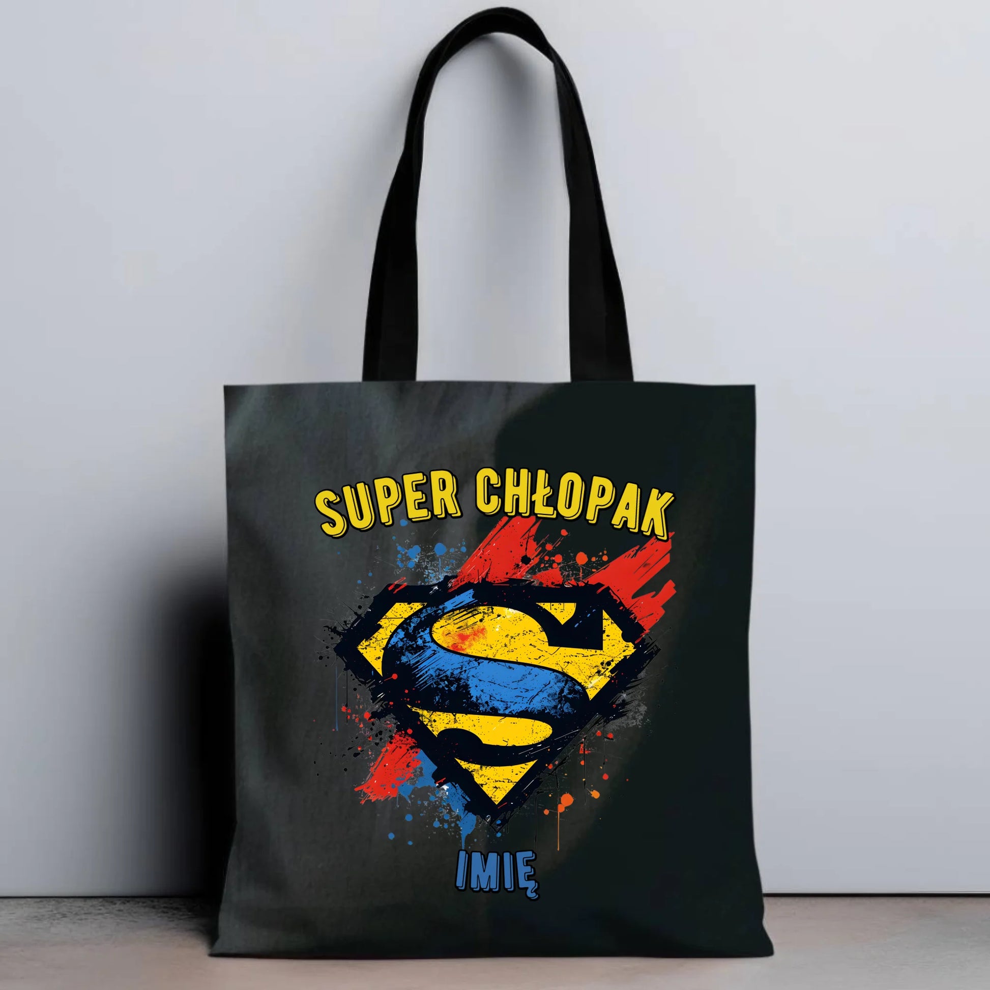 Torba - prezent na Dzień Chłopaka - Super Chłopak - personalizowana DCH18 - StoryCups.pl