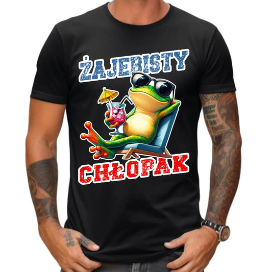 Koszulka męska - Żajebisty chłopak - prezent na Dzień Chłopaka DCH19 - StoryCups.pl