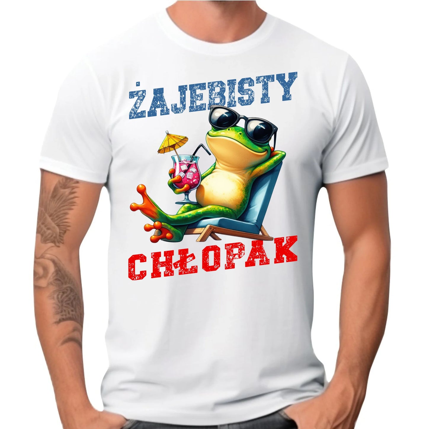 Koszulka męska - Żajebisty chłopak - prezent na Dzień Chłopaka DCH19 - StoryCups.pl