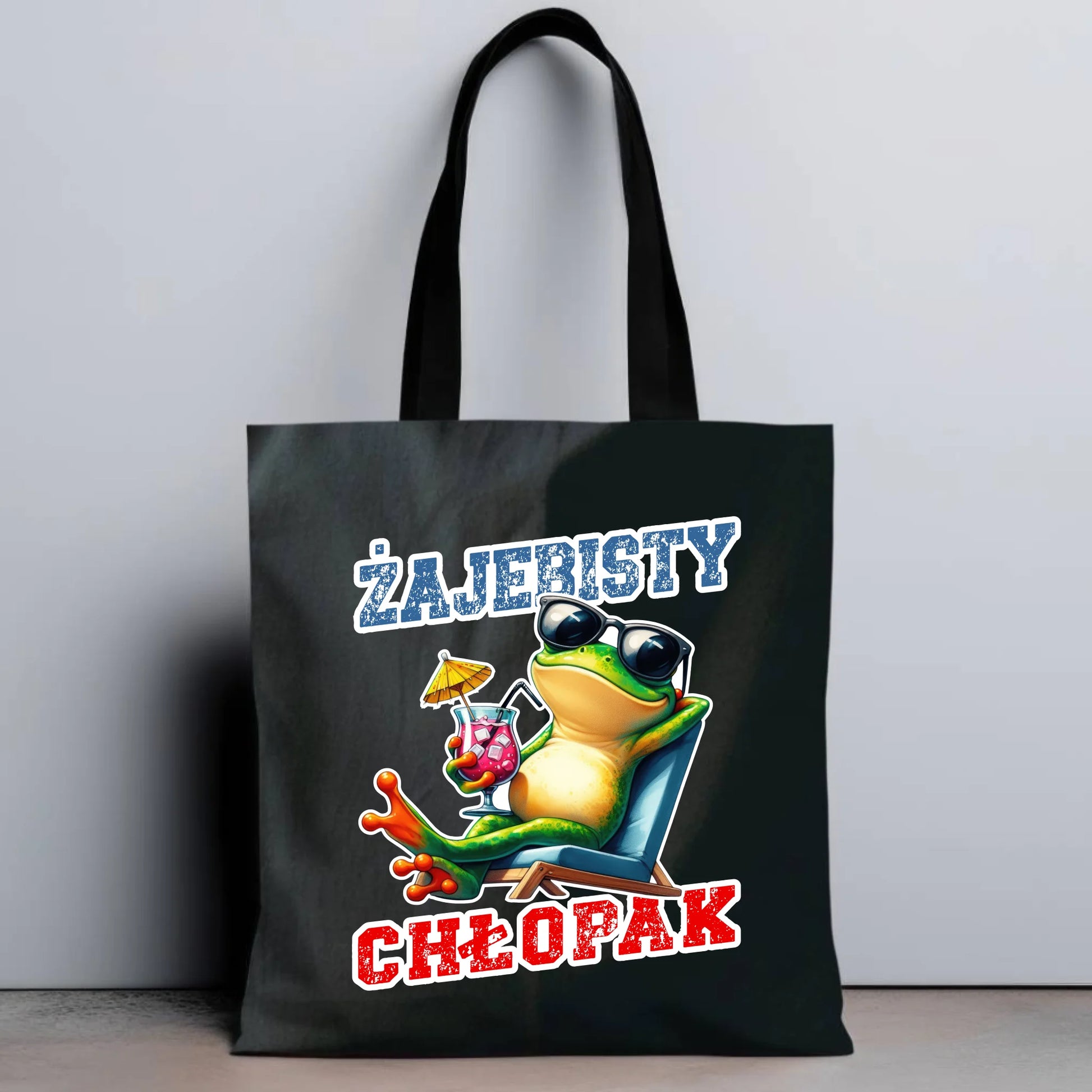 Torba z żabą - prezent dla chłopaka - Żajebisty chłopak DCH19 - StoryCups.pl