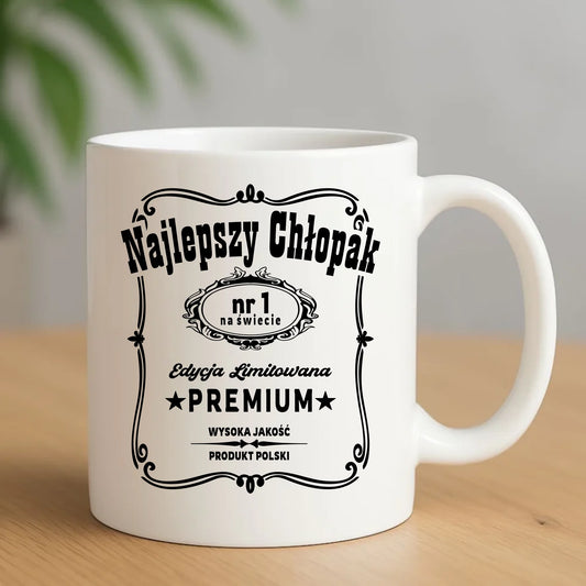 Kubek - prezent dla chłopaka - Najlepszy chłopak na świecie DCH20 - StoryCups.pl