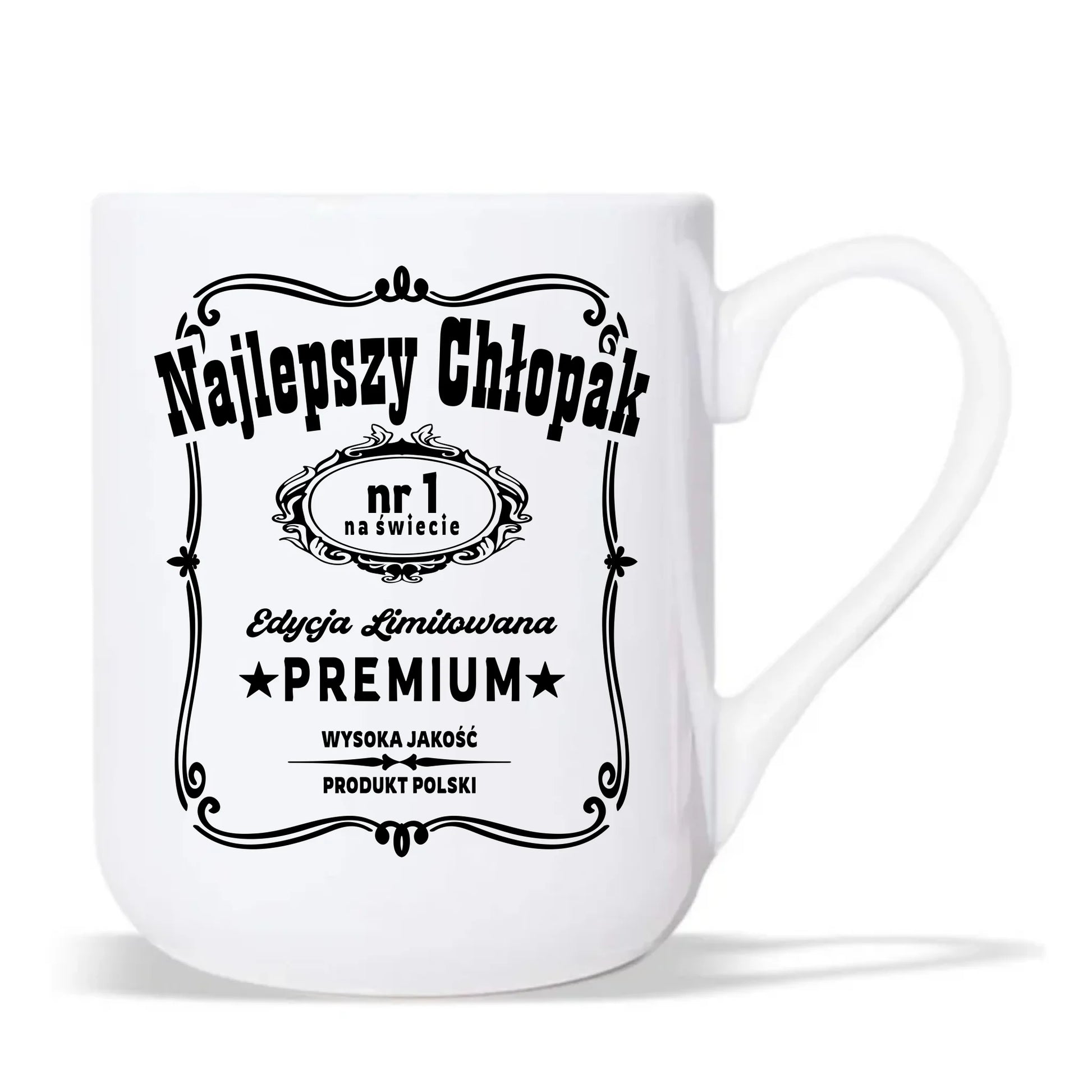 Kubek elegant - prezent dla chłopaka - Najlepszy chłopak na świecie DCH20 - StoryCups.pl