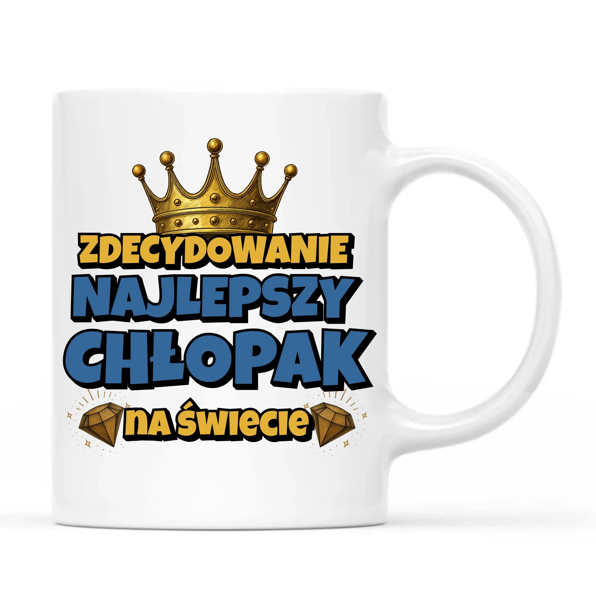 Kubek - Prezent na Dzień Chłopaka - Najlepszy chłopak DCH21 - StoryCups.pl