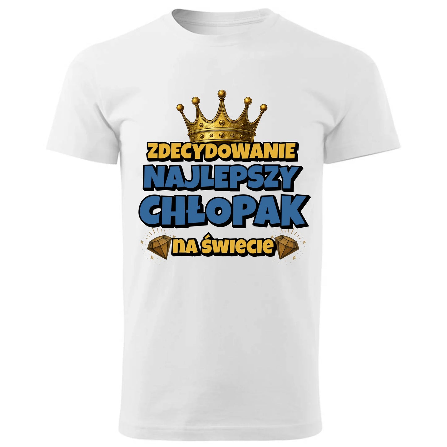 Zdecydowanie najlepszy chłopak na świecie | Koszulka męska dla chłopaka DCH21 - StoryCups.pl