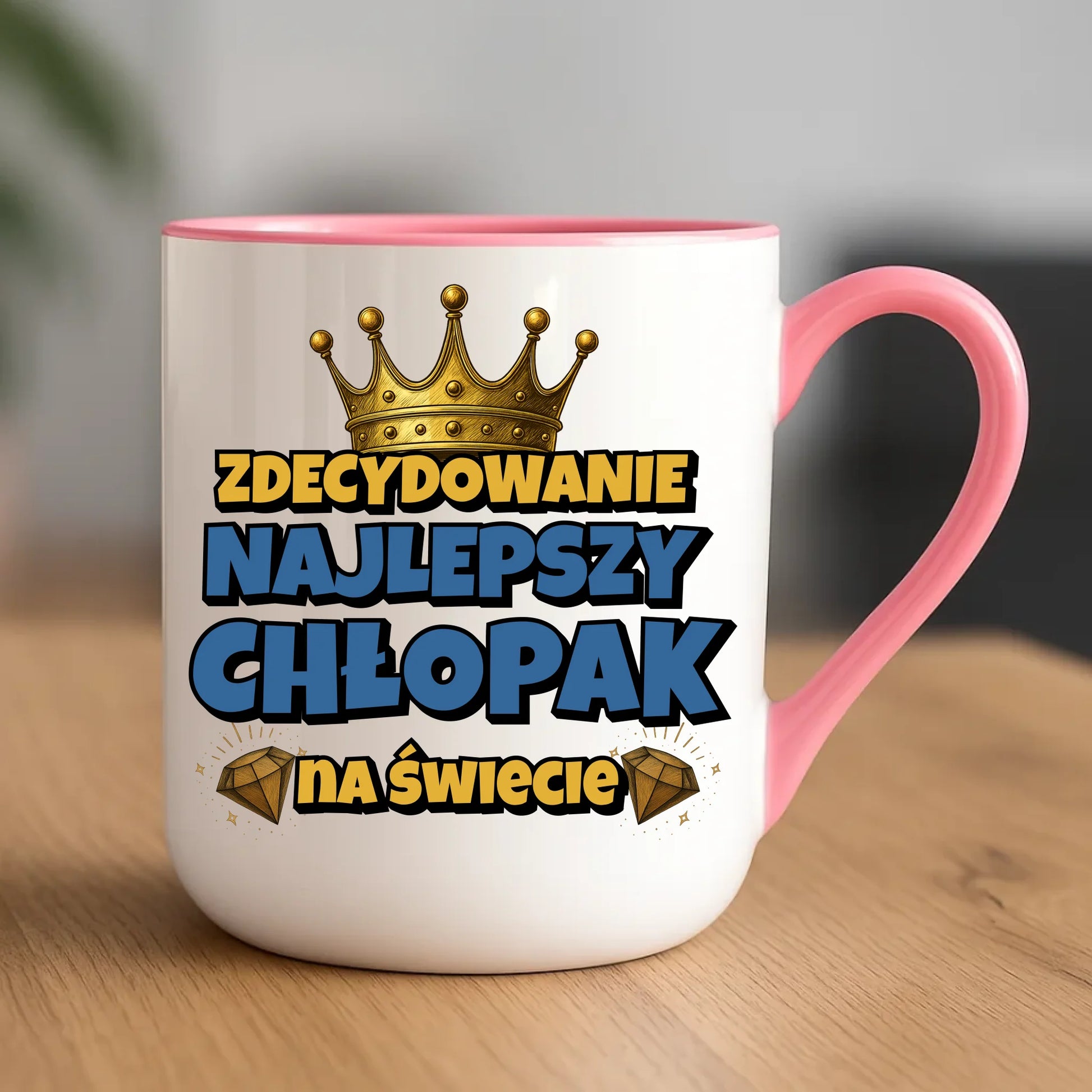 Kubek elegant - Prezent na Dzień Chłopaka - Najlepszy chłopak DCH21 - StoryCups.pl