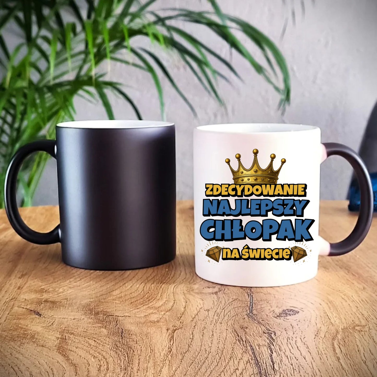 Kubek magiczny - Prezent na Dzień Chłopaka - Najlepszy chłopak DCH21 - StoryCups.pl