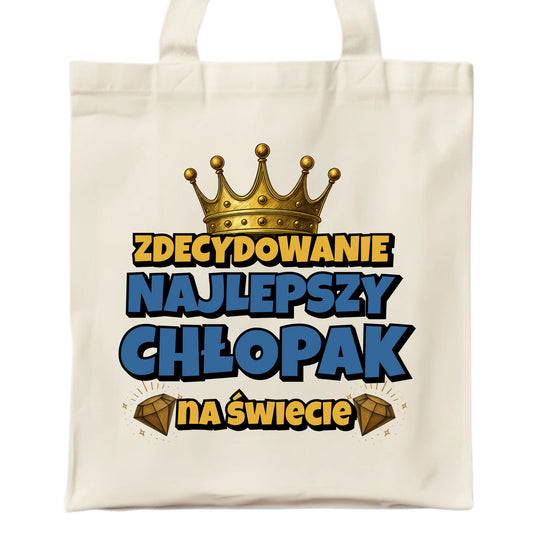 Torba - Prezent na Dzień Chłopaka - Najlepszy chłopak DCH21 - StoryCups.pl