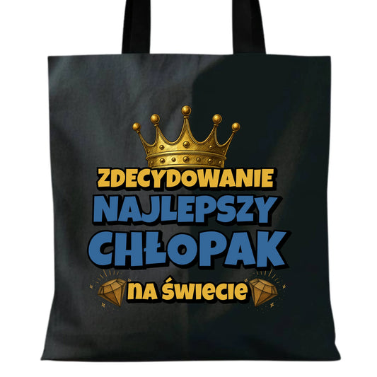 Torba - Prezent na Dzień Chłopaka - Najlepszy chłopak DCH21 - StoryCups.pl