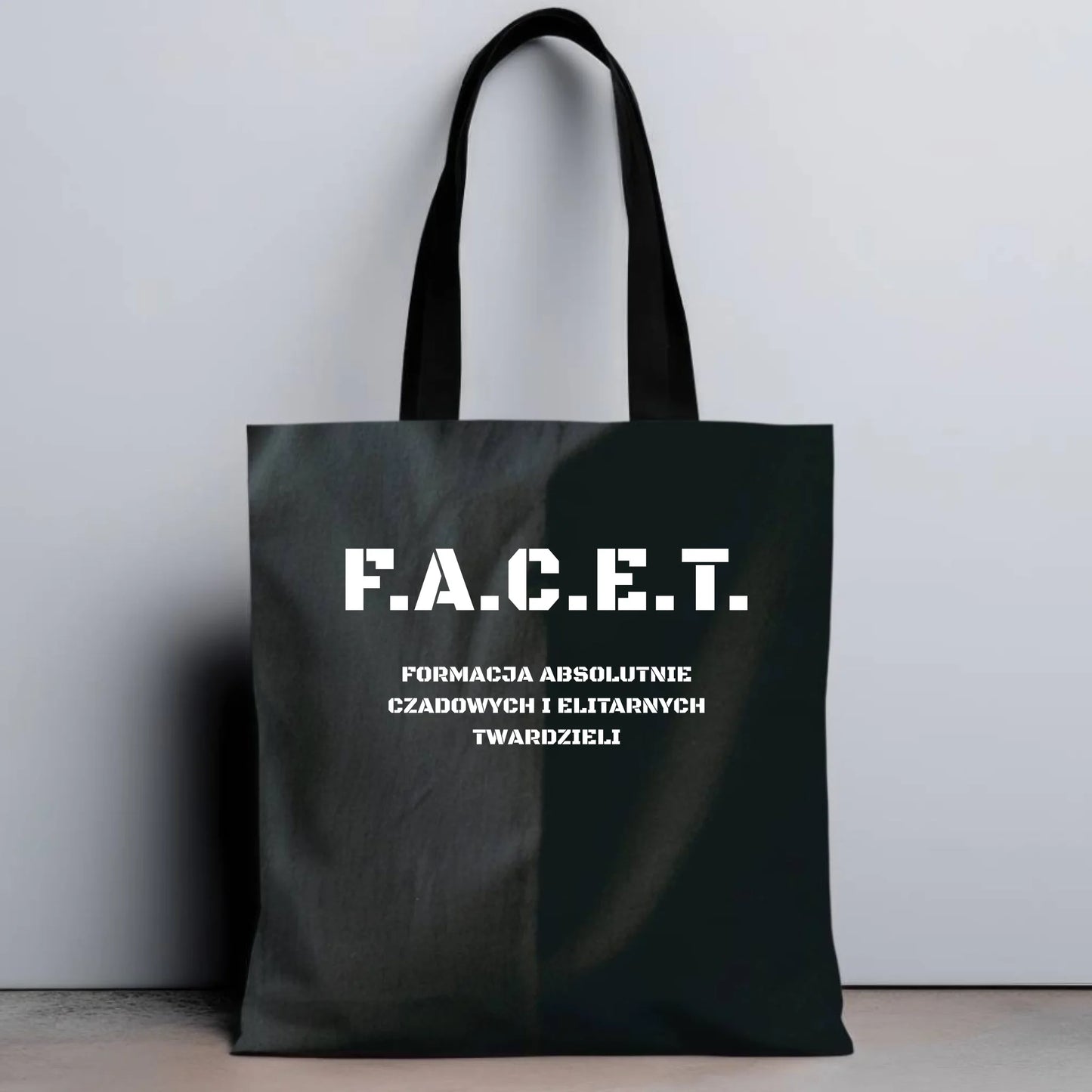 Torba - Prezent dla chłopaka kolegi - F.A.C.E.T. Formacja Absolutnie Czadowych i Elitarnych Twardzieli DCH23 - StoryCups.pl