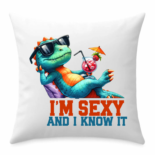 Poduszka - prezent dla chłopaka - I'm sexy - śmieszny nadruk DCH28 - StoryCups.pl