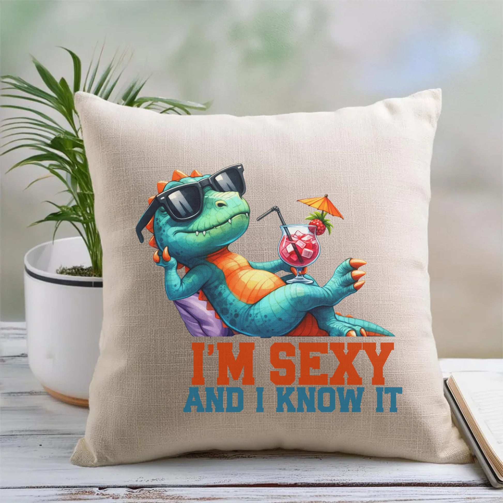 Poduszka - prezent dla chłopaka - I'm sexy - śmieszny nadruk DCH28 - StoryCups.pl