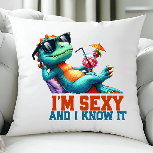 Poduszka - prezent dla chłopaka - I'm sexy - śmieszny nadruk DCH28 - StoryCups.pl