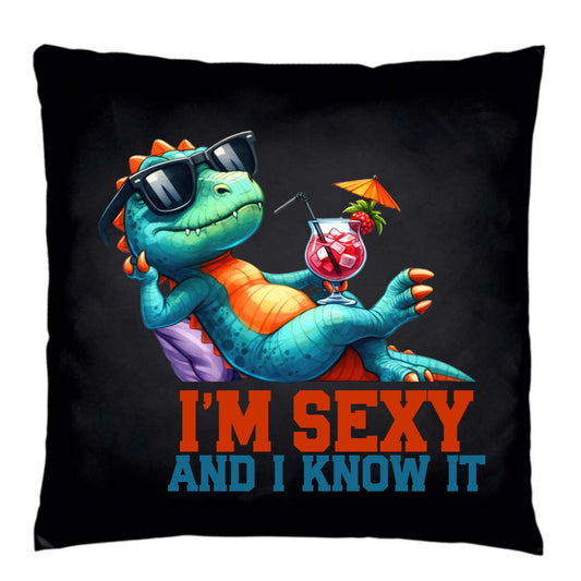 Poduszka dekoracyjna - prezent dla chłopaka - I'm sexy - śmieszny nadruk DCH28 - StoryCups.pl