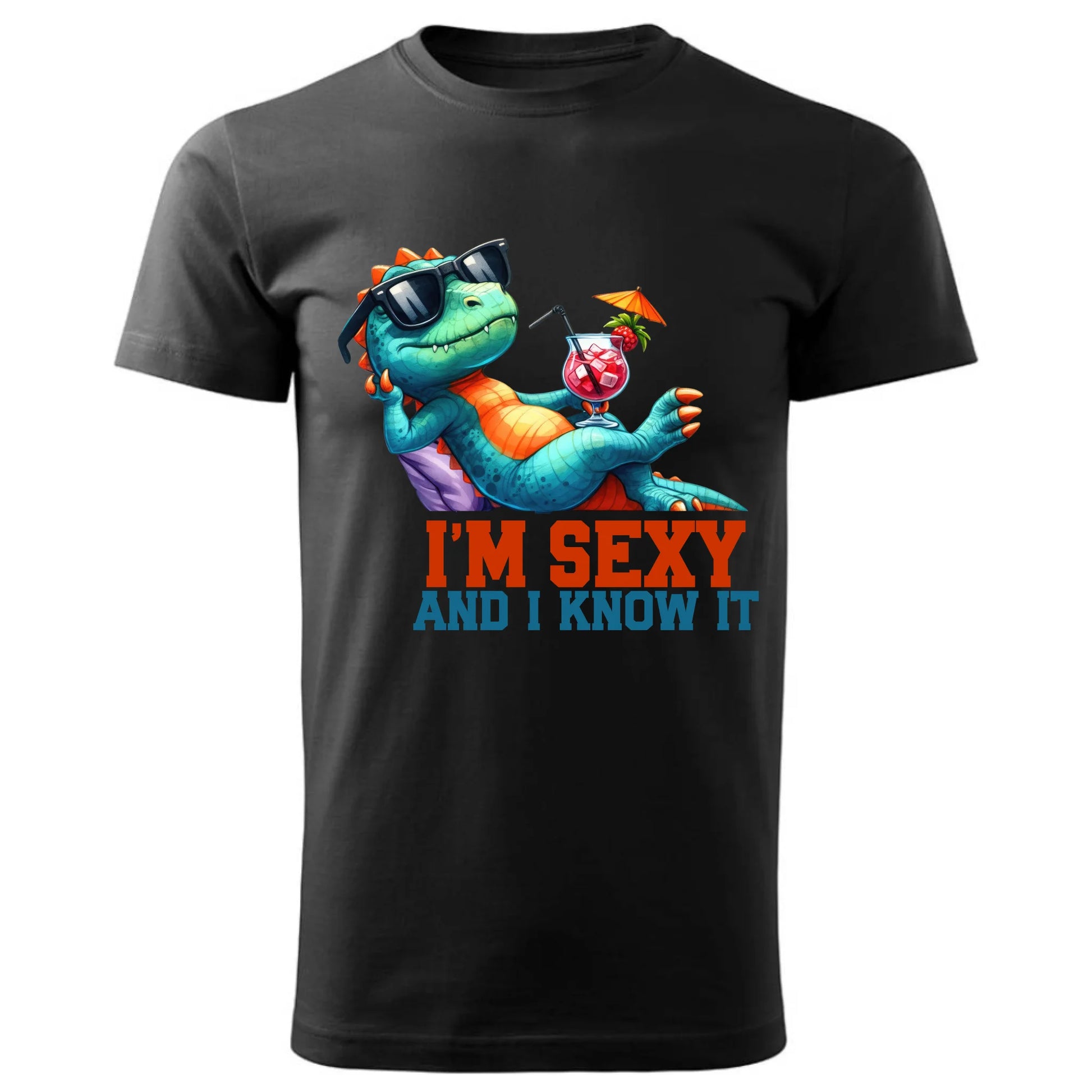 Koszulka męska - prezent dla chłopaka - I'm sexy - śmieszny nadruk DCH28 - StoryCups.pl