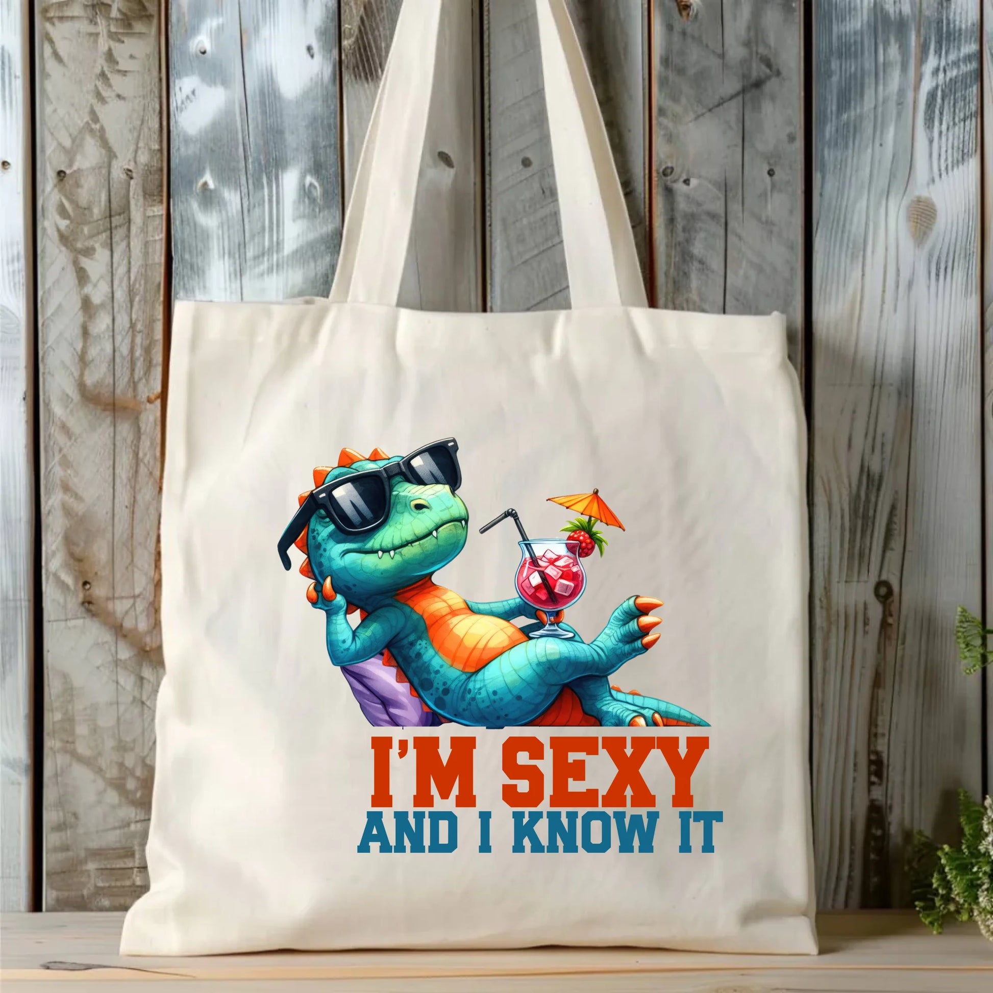 Torba - prezent dla chłopaka - I'm sexy - śmieszny nadruk DCH28 - StoryCups.pl