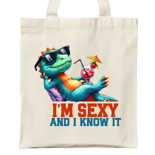 Torba - prezent dla chłopaka - I'm sexy - śmieszny nadruk DCH28 - StoryCups.pl