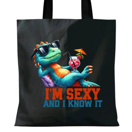 Torba - prezent dla chłopaka - I'm sexy - śmieszny nadruk DCH28 - StoryCups.pl