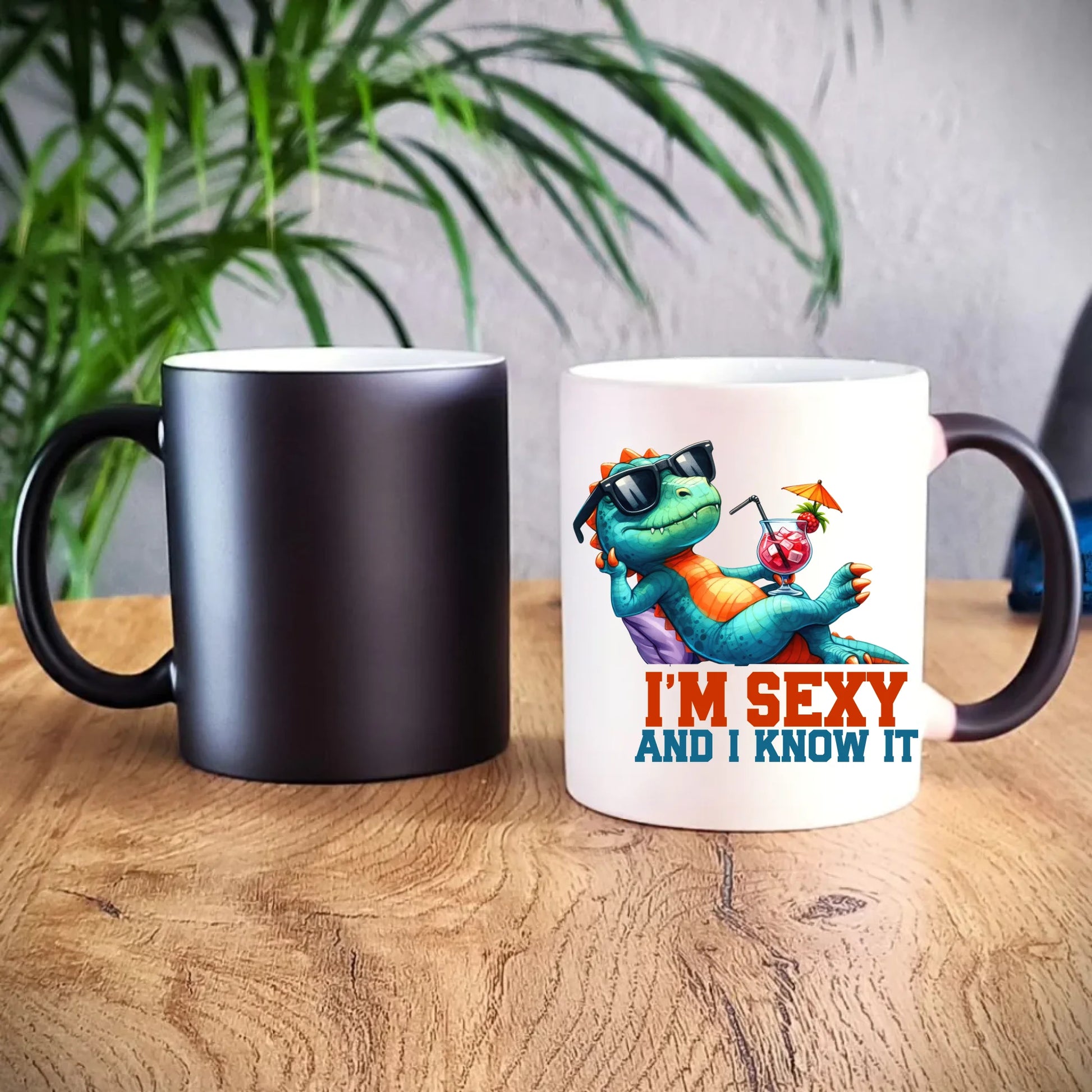 Kubek magiczny - prezent dla chłopaka - I'm sexy - śmieszny nadruk DCH28 - StoryCups.pl