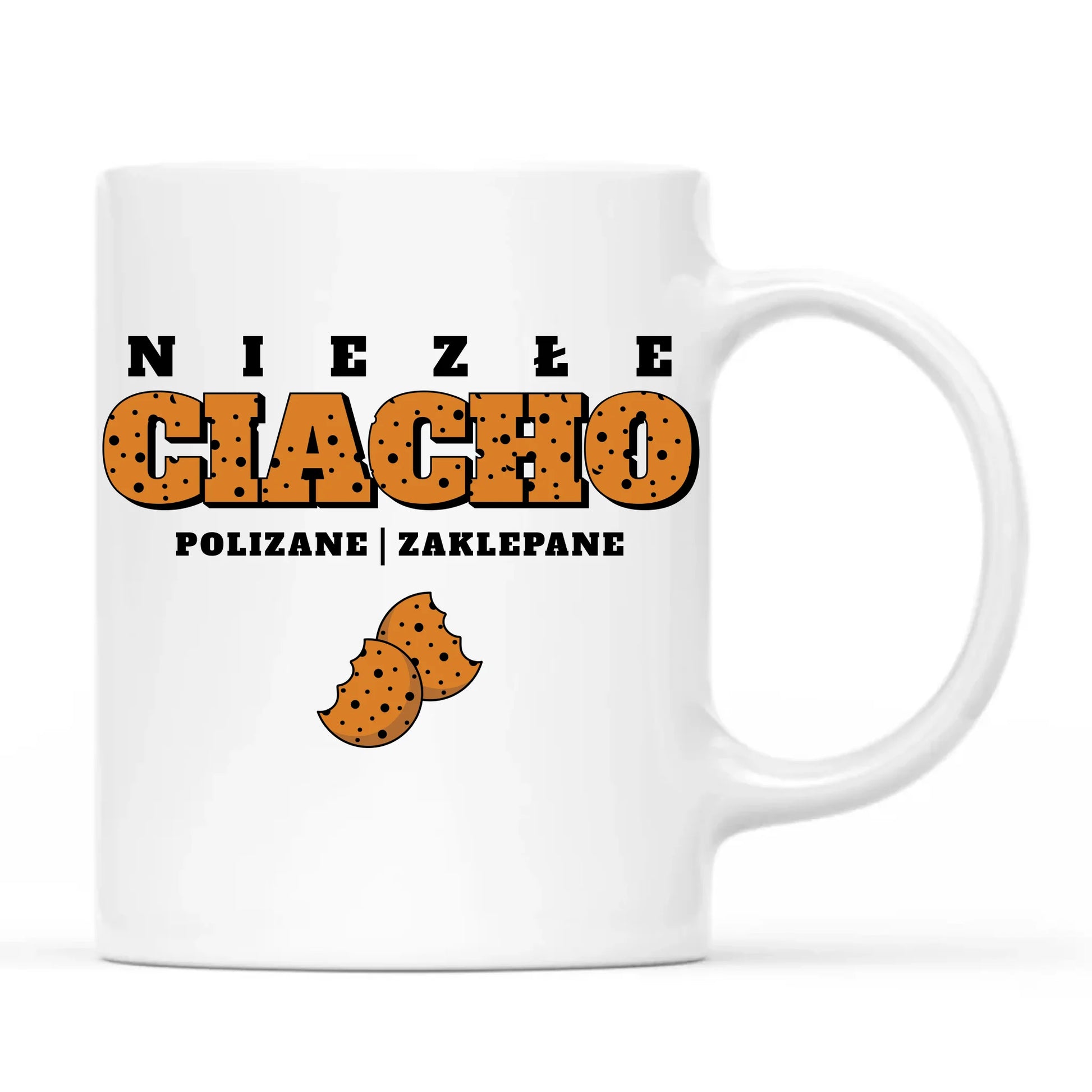 Kubek - prezent dla chłopaka męża - Niezłe ciacho polizane zaklepane DCH30 - StoryCups.pl