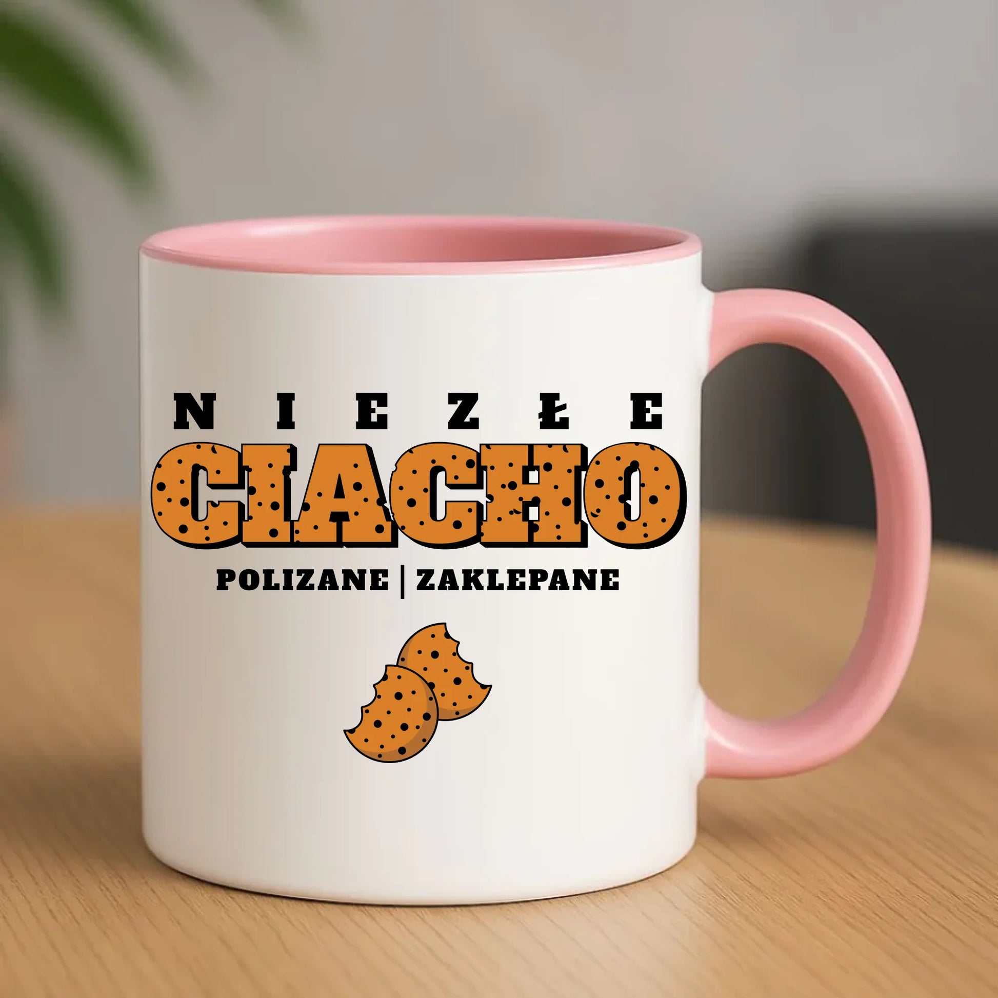 Kubek - prezent dla chłopaka męża - Niezłe ciacho polizane zaklepane DCH30 - StoryCups.pl
