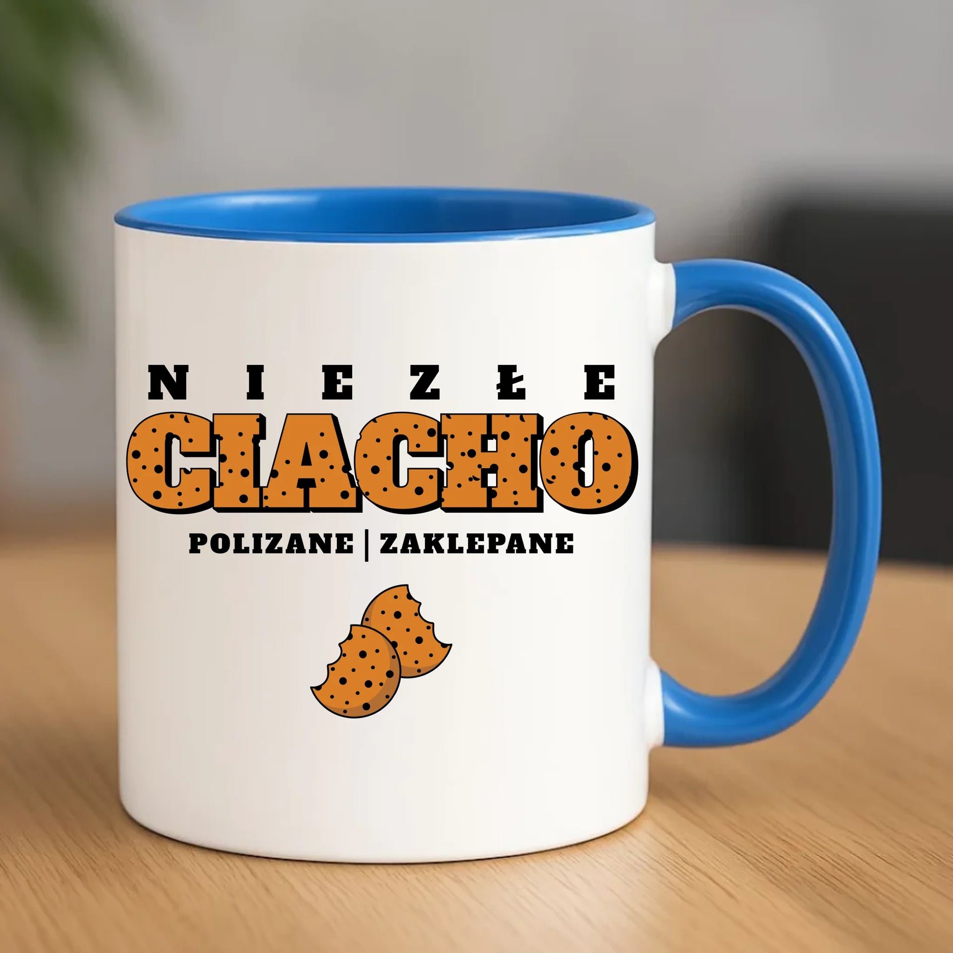 Kubek - prezent dla chłopaka męża - Niezłe ciacho polizane zaklepane DCH30 - StoryCups.pl