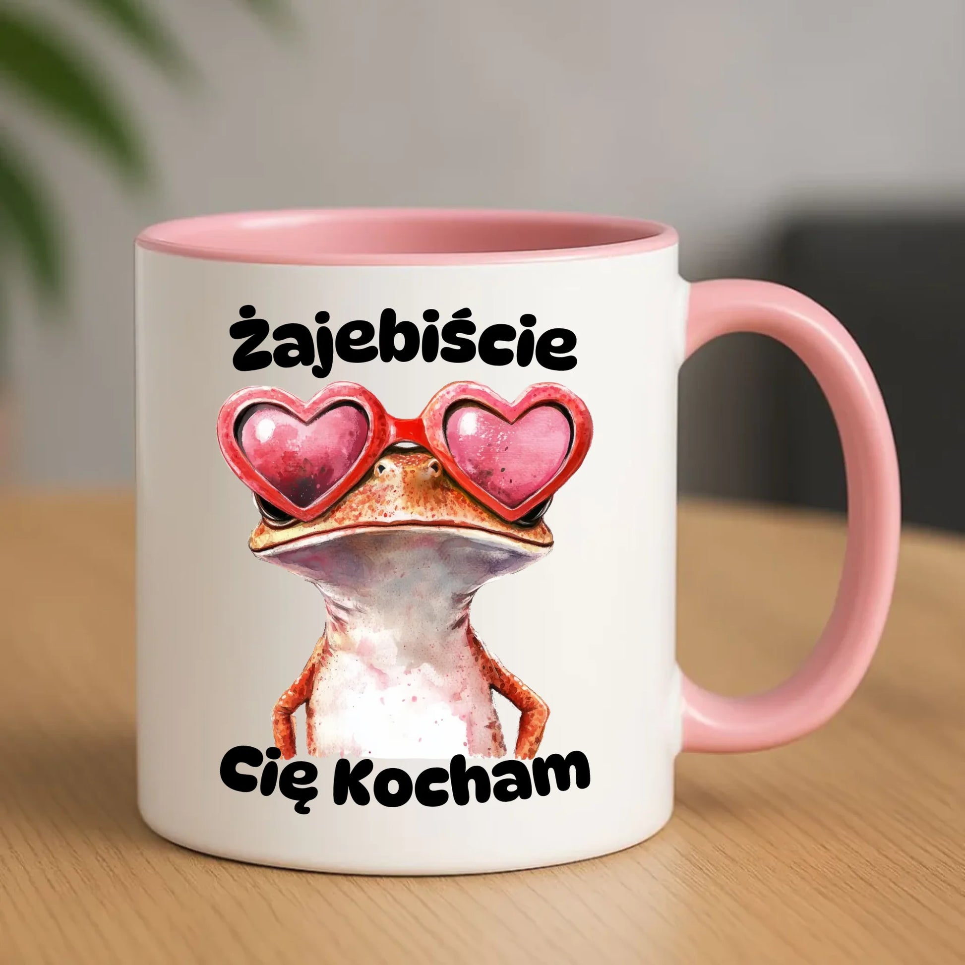 Kubek z żabą - Żajebiście Cię Kocham W17 - StoryCups.pl