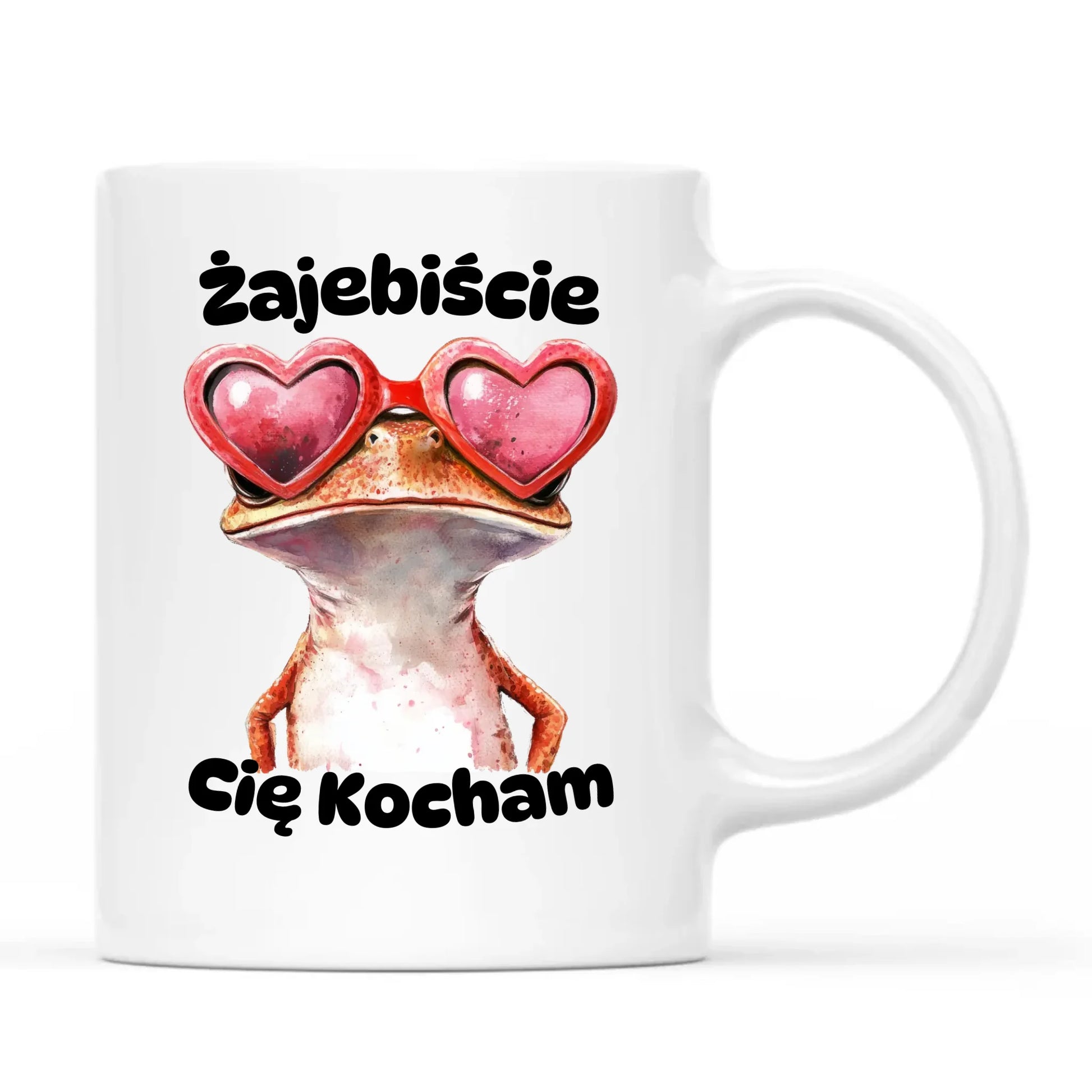 Kubek z żabą - Żajebiście Cię Kocham W17 - StoryCups.pl
