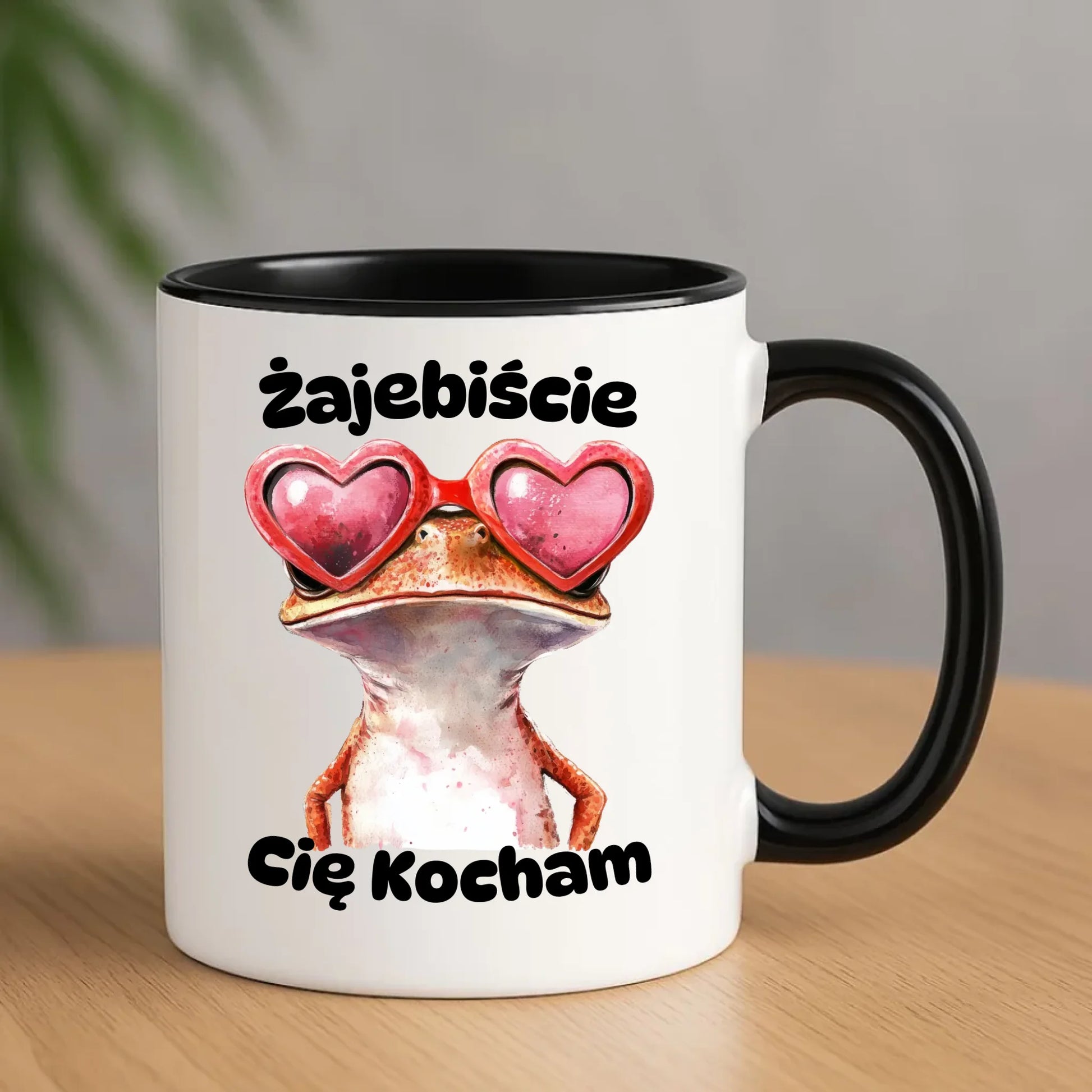 Kubek z żabą - Żajebiście Cię Kocham W17 - StoryCups.pl