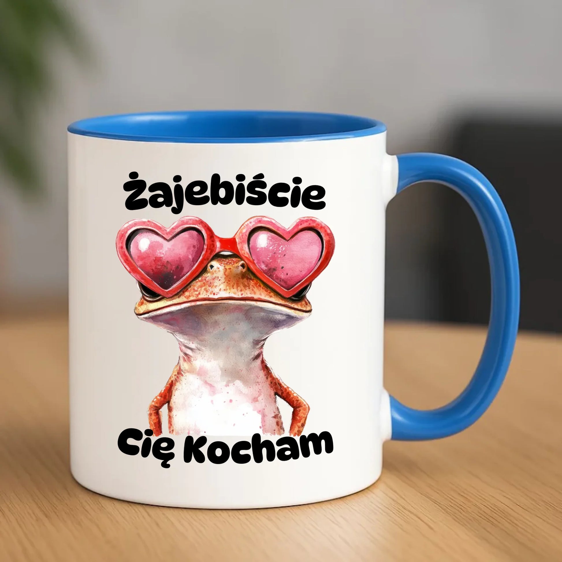 Kubek z żabą - Żajebiście Cię Kocham W17 - StoryCups.pl