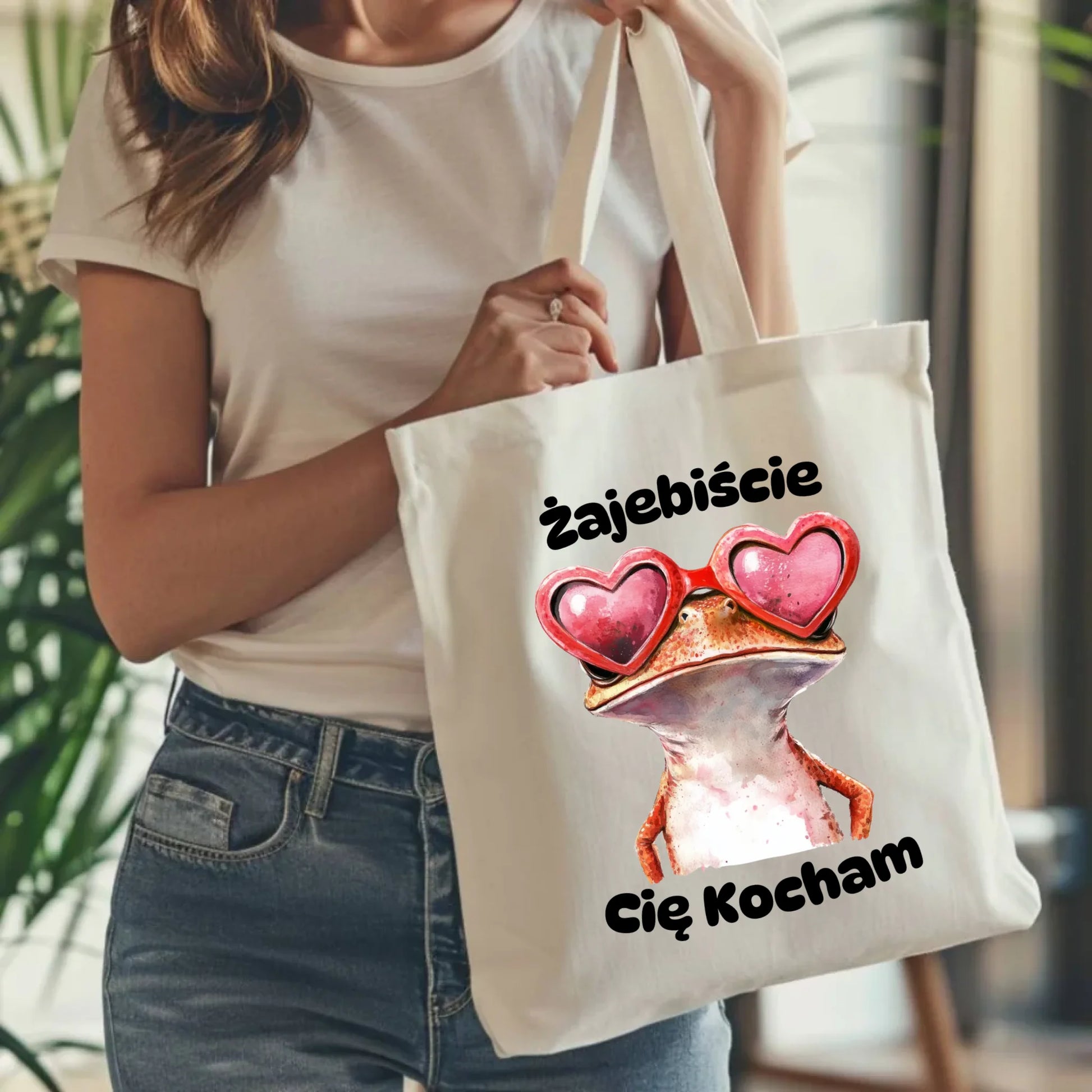 Torba z żabą - Żajebiście Cię Kocham W17 - StoryCups.pl